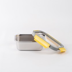 MetalShock 800ml Edelstahl-Frischhaltebehälter | Premium Qualität - PIKA°