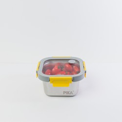 Square Stainless Steel Container 650ml - PIKA