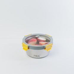 Boîte Alimentaire Inox Ronde 650ml - PIKA