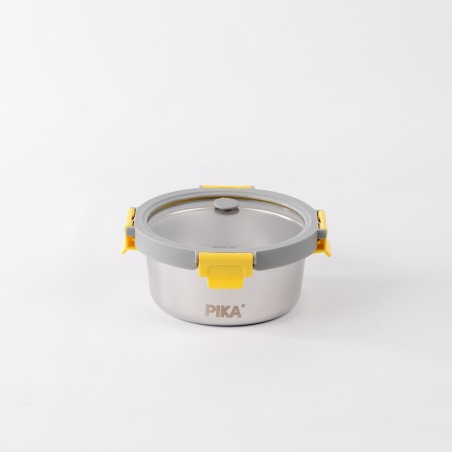 Round Stainless Steel Container 650ml - PIKA