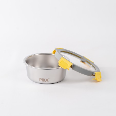 Round Stainless Steel Container 650ml - PIKA