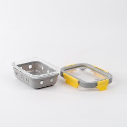 Glas-Lebensmittelbehälter 370ml - PIKA°