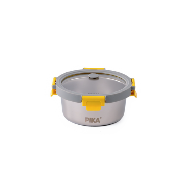 Round Stainless Steel Container 650ml - PIKA