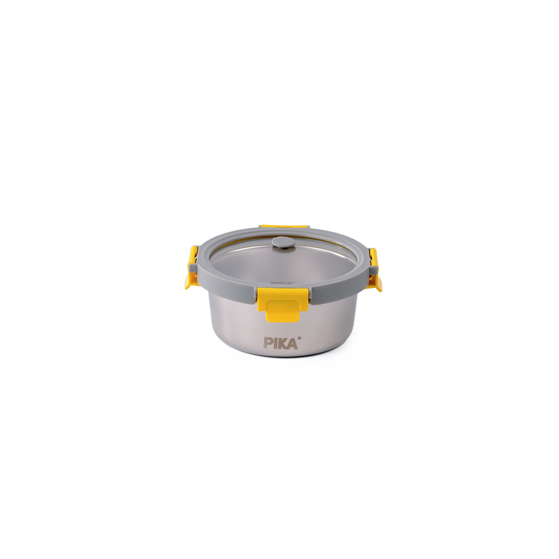 Runder Edelstahlbehälter 650ml - PIKA°