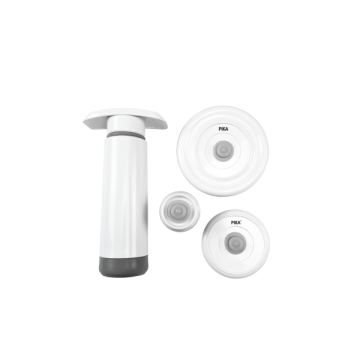 "Vakuum-Haltbarkeits-Starter-Kit: Pumpe, Stopfen, Deckel - PIKA°"