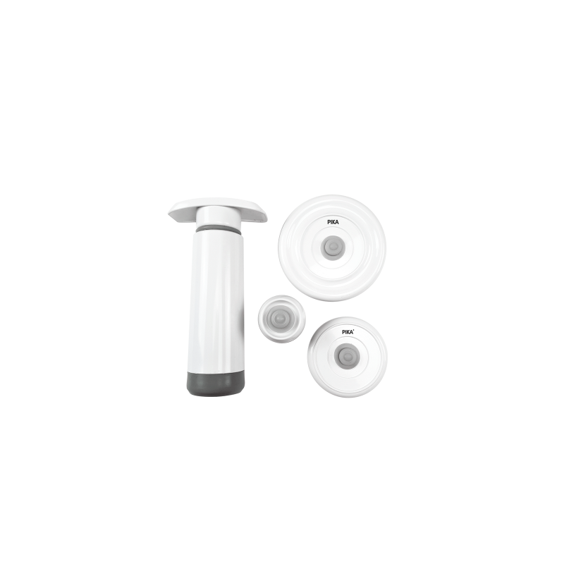 "Vakuum-Haltbarkeits-Starter-Kit: Pumpe, Stopfen, Deckel - PIKA°"