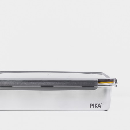 Entdecken Sie das Batch Cooking Set von PIKA° mit 5 Edelstahl-Frischhaltebehälter für gesunde, langlebige Lebensmittelaufbewahru